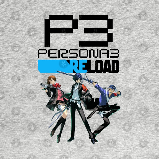 Persona 3 Reload Characters by moreirapod